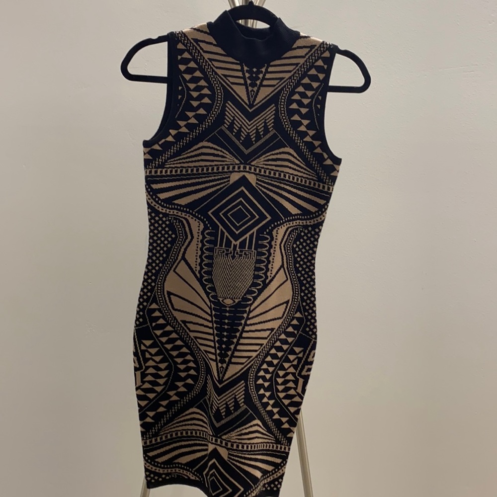 Mini Sleeveless Sweater Dress